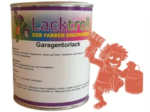 Garagentorlack Lachsorange RAL 2012