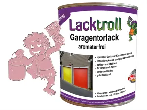 Garagentorlack Hellrosa RAL 3015