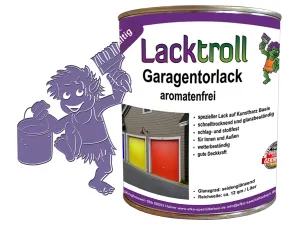 Garagentorlack Blaulila RAL 4005