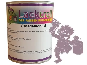 Garagentorlack Pastellviolett RAL 4009