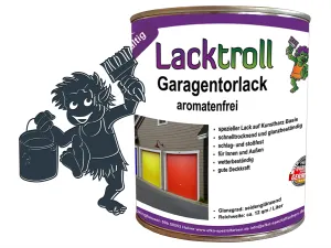 Garagentorlack Graublau RAL 5008