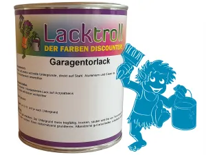 Garagentorlack Lichtblau RAL 5012