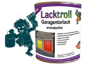 Garagentorlack Ozeanblau RAL 5020