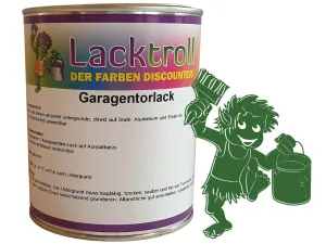 Garagentorlack Smaragdgrün RAL 6001