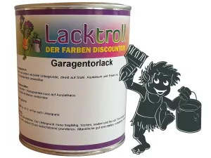 Garagentorlack Schwarzgrün RAL 6012