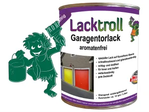 Garagentorlack Türkisgrün RAL 6016