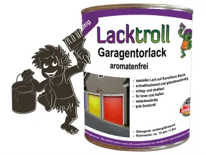 Garagentorlack Braunoliv RAL 6022