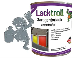 Garagentorlack Fehgrau RAL 7000