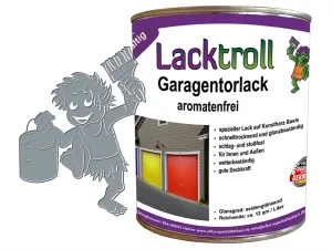 Garagentorlack Silbergrau RAL 7001