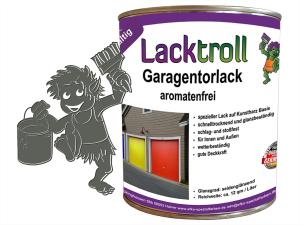 Garagentorlack Grüngrau RAL 7009
