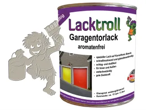 Garagentorlack Kieselgrau RAL 7032