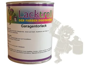 Garagentorlack Grauweiß RAL 9002