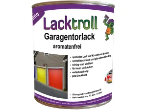 Garagentorlack Goldgelb RAL 1004