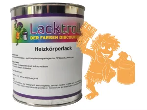 Heizkörperlack Safrangelb RAL 1017