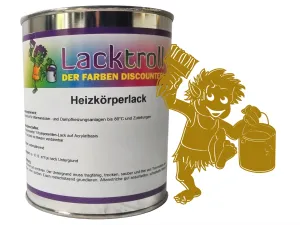 Heizkörperlack Currygelb RAL 1027