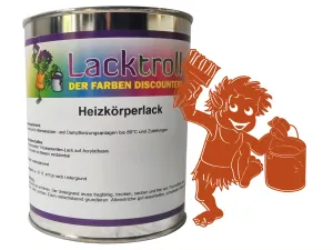 Heizkörperlack Rotorange RAL 2001