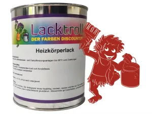 Heizkörperlack Feuerrot RAL 3000