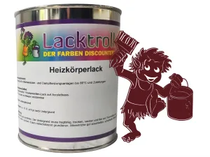 Heizkörperlack Weinrot RAL 3005