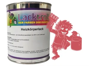 Heizkörperlack Rose RAL 3017