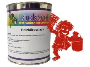 Heizkörperlack Verkehrsrot RAL 3020