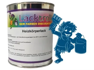 Heizkörperlack Enzianblau RAL 5010