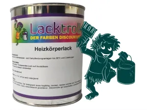 Heizkörperlack Blaugrün RAL 6004