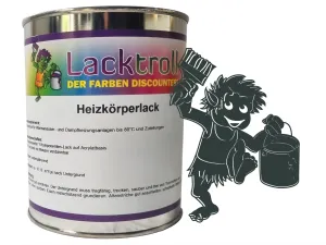 Heizkörperlack Schwarzgrün RAL 6012