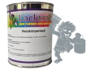 Heizkörperlack Silbergrau RAL 7001