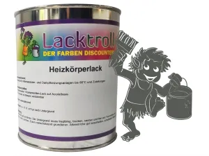 Heizkörperlack Zeltgrau RAL 7010