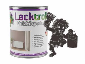 Heizkörperlack Graubraun RAL 8019