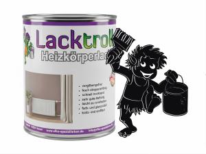 Heizkörperlack Tiefschwarz RAL 9005