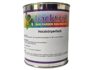 Heizkörperlack in Farben der Alpinacolor - Farbpalette