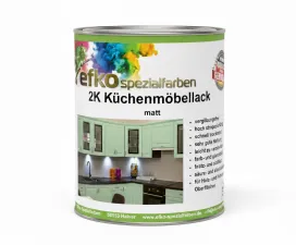 2K Küchenmöbellack Saphirblau RAL 5003 Set
