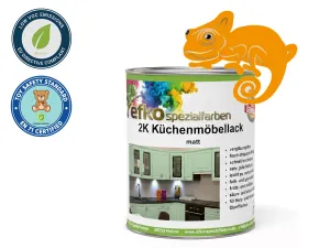 2K Küchenmöbellack Sonnengelb RAL 1037 Set