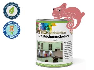 2K Küchenmöbellack Altrosa RAL 3014 Set