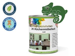 2K Küchenmöbellack Smaragdgrün RAL 6001 Set