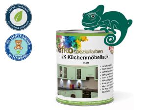 2K Küchenmöbellack Opalgrün RAL 6026 Set