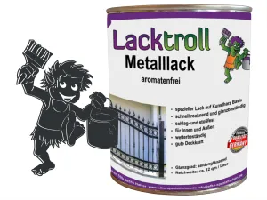 Metalllack Schwarzgrau RAL 7021