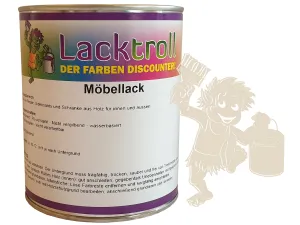 Möbellack spielzeugsicher - Perlweiß RAL 1013