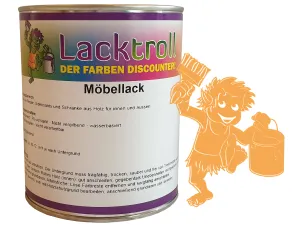 Möbellack Safrangelb RAL 1017