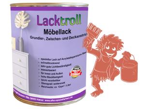 Möbellack 3in1 - Lachsrot RAL 3022