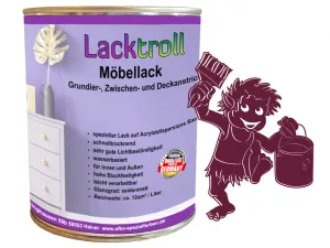 Möbellack 3in1 - Bordeauxviolett RAL 4004
