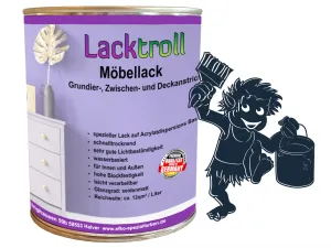 Möbellack 3in1 - Stahlblau RAL 5011