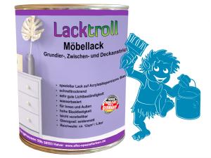 Möbellack 3in1 - Lichtblau RAL 5012