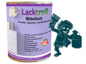Möbellack 3in1 - Ozeanblau RAL 5020