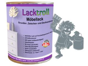 Möbellack 3in1 - Fehgrau RAL 7000