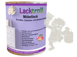 Möbellack 3in1 - Grauweiß RAL 9002