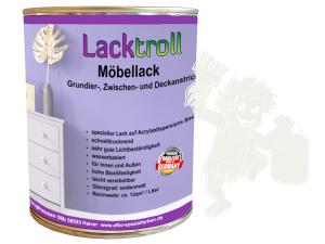 Möbellack 3in1 - Verkehrsweiß RAL 9016