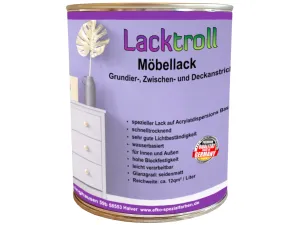 Möbellack 3in1 Verkehrsrot RAL 3020