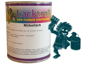 Möbellack spielzeugsicher - Ozeanblau RAL 5020